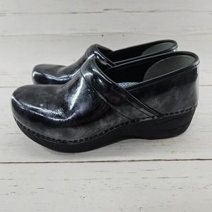 Dansko Pro XP‎ 2.0 Pewter Marbled EU 36 US 5.5-6 Black Gray Clogs Shoes Nursing